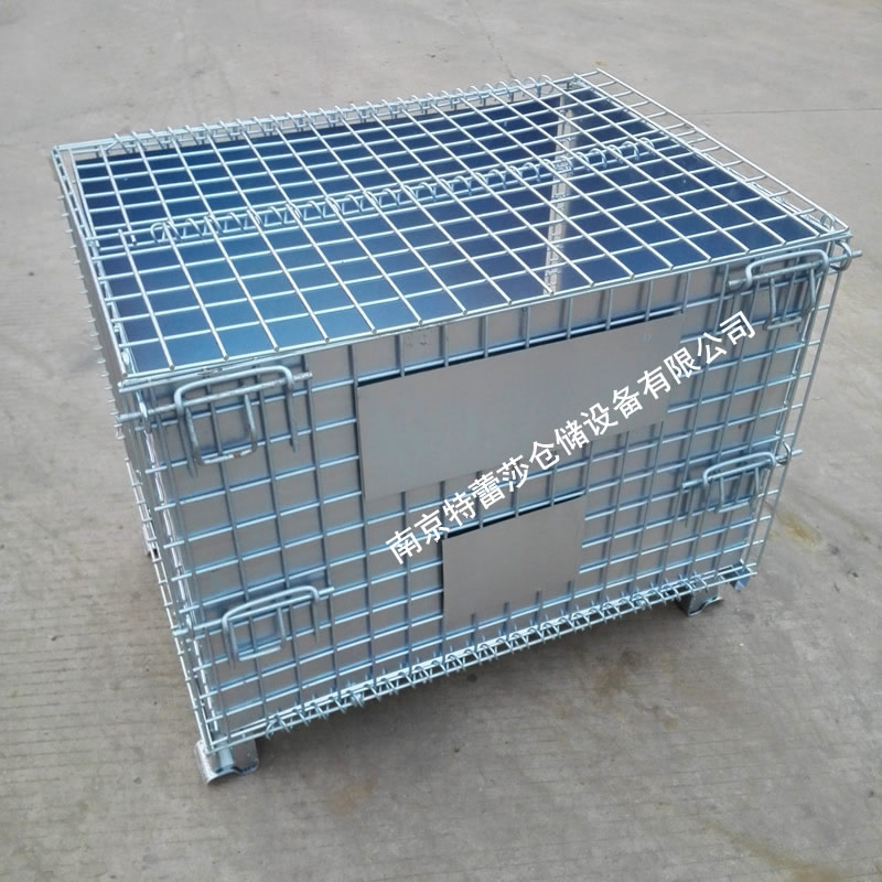四周配鋼板的倉儲(chǔ)籠 四周配鋼板的倉儲(chǔ)籠